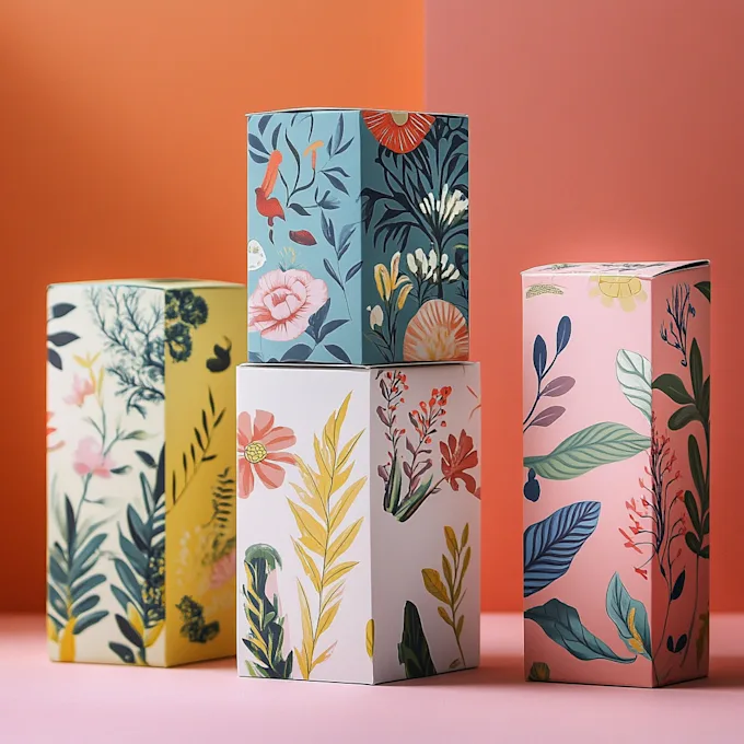 draw product packaging design and box packaging